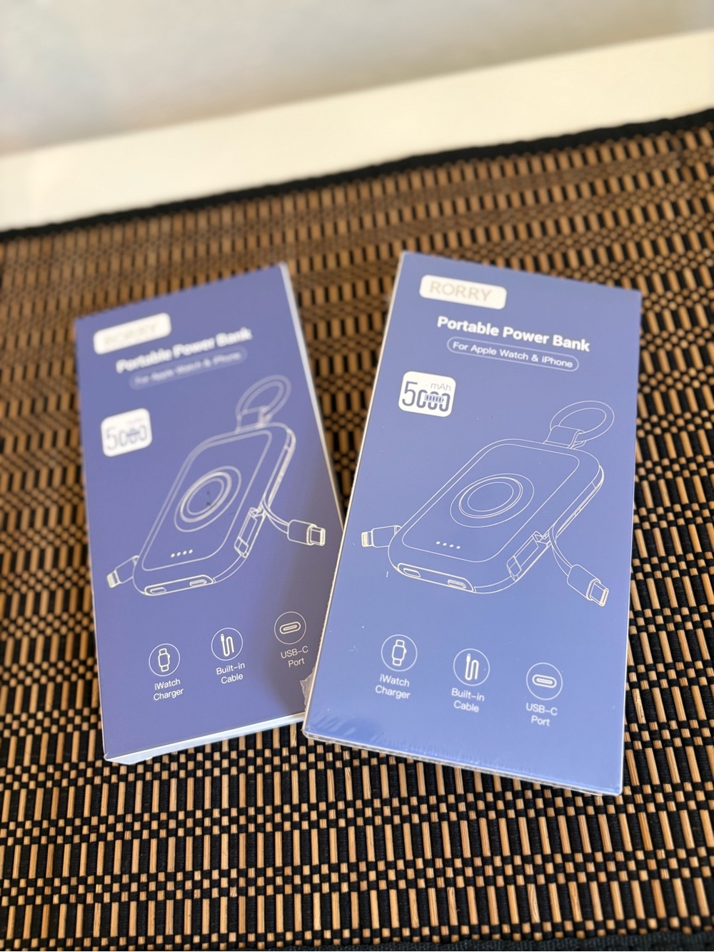 Set of 2 - Rorry Portable Power Bank